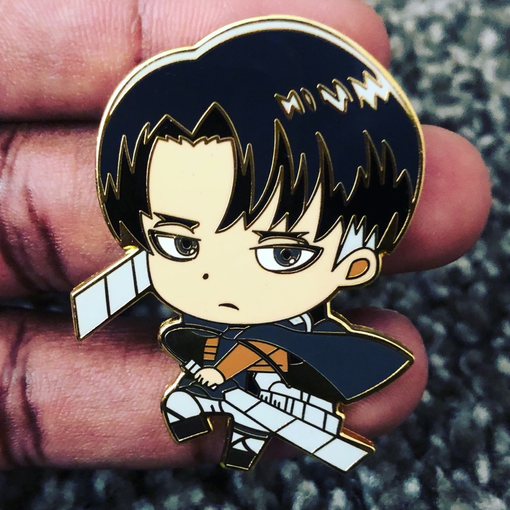Levi Enamel Pin - Attack on Titan